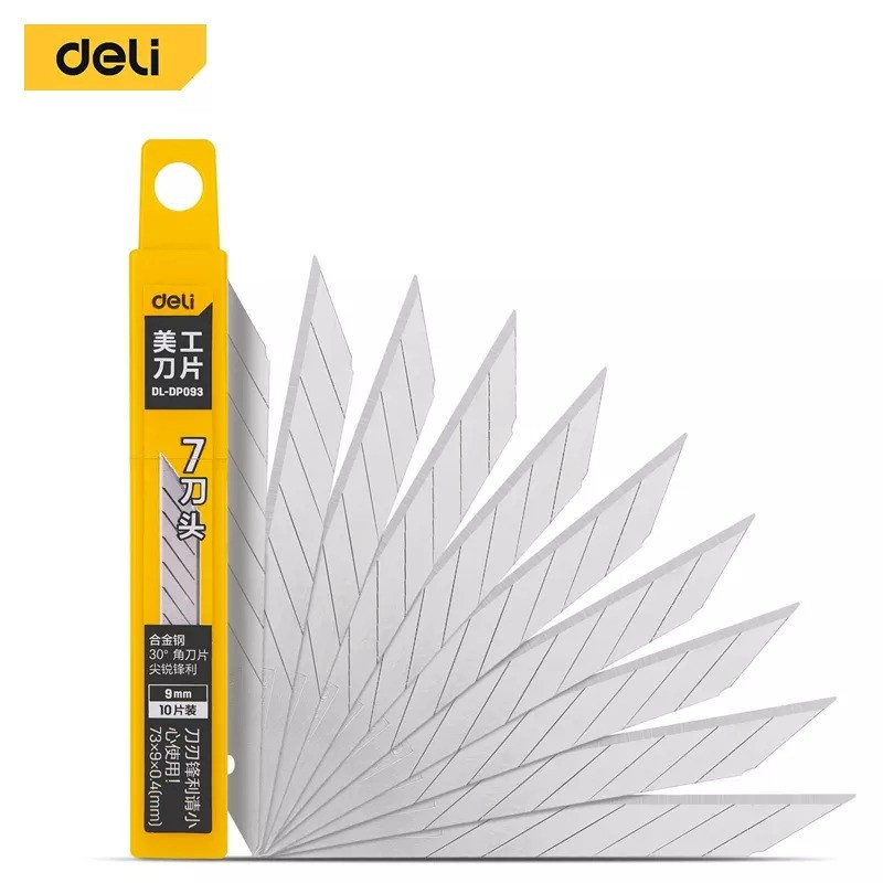 تیغ کاتر دلی مدل DL-DP093 بسته 10 عددی