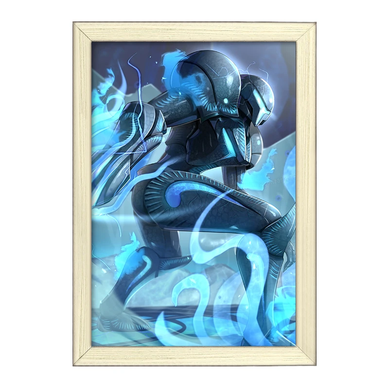 تابلو خندالو طرح بازی متروید (Metroid) کد 35629