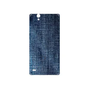 MAHOOT Fabric Texture 3 Cover Sticker for Sony Xperia C4