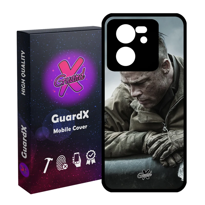 کاور گارد ایکس طرح Brad Pitt مدل Glass10134 مناسب برای گوشی موبایل شیائومی 13T/13T Pro/Redmi K60 Ultra