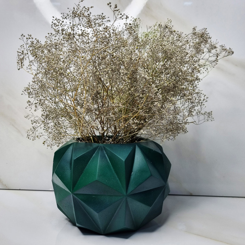 گلدان دکوری مدل آزی کد C09
