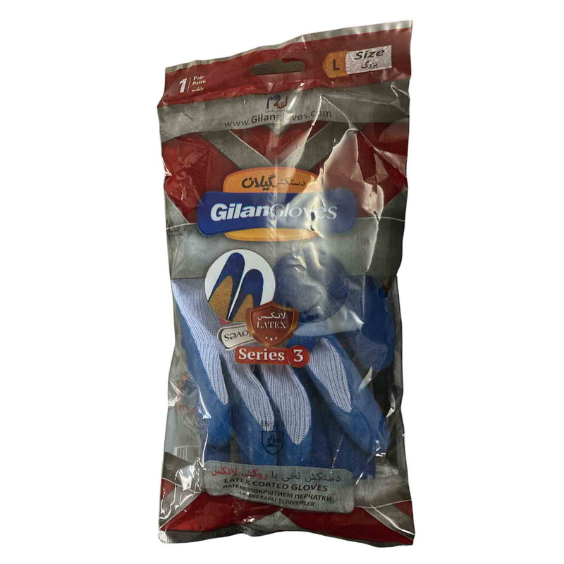 دستکش ایمنی دستکش گیلان مدل ضد برش ضخیم کد S3