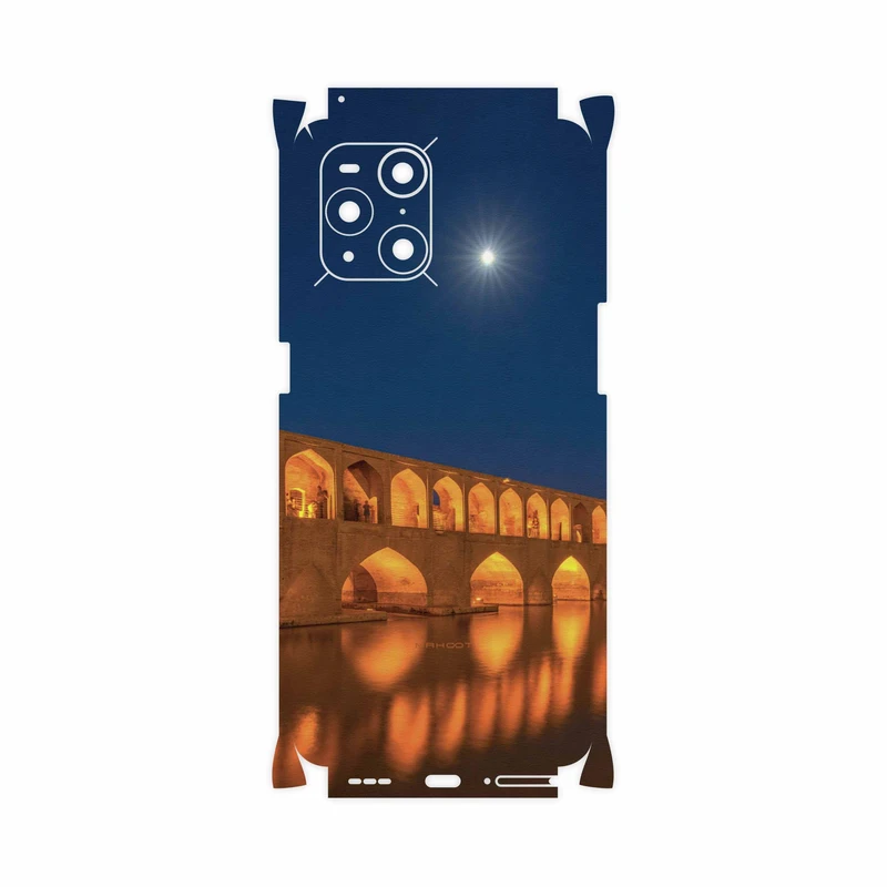 برچسب پوششی ماهوت مدل Si-O-Se-Pol-FullSkin مناسب برای گوشی موبایل اپو Find X3 Pro