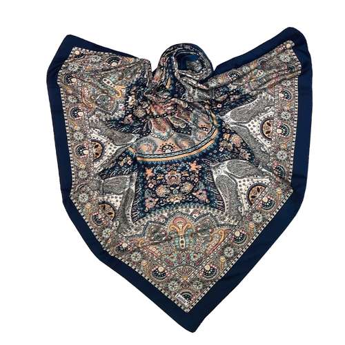 روسری زنانه لمیز مدل گلریز