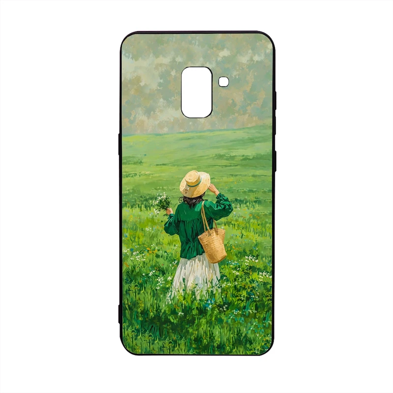 کاور قاب موبایل مدل G مناسب برای گوشی موبایل سامسونگ Galaxy A8 Plus