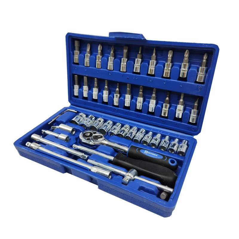 آچار بکس اینتیمکث مدل ghr115  مجموعه 46 عددی