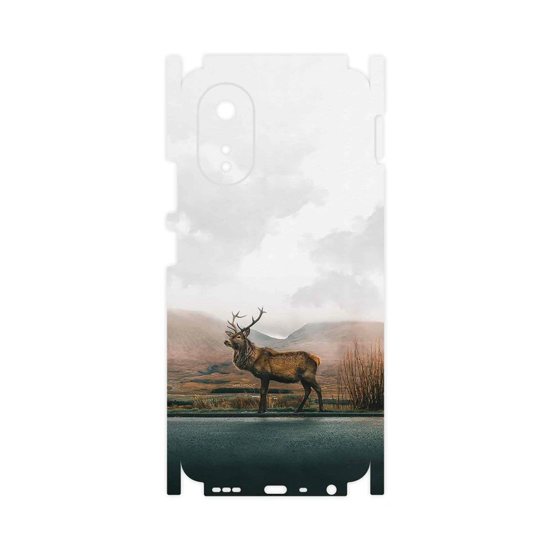 برچسب پوششی ماهوت مدل Horned_Deer-FullSkin مناسب برای گوشی موبایل اپو A38