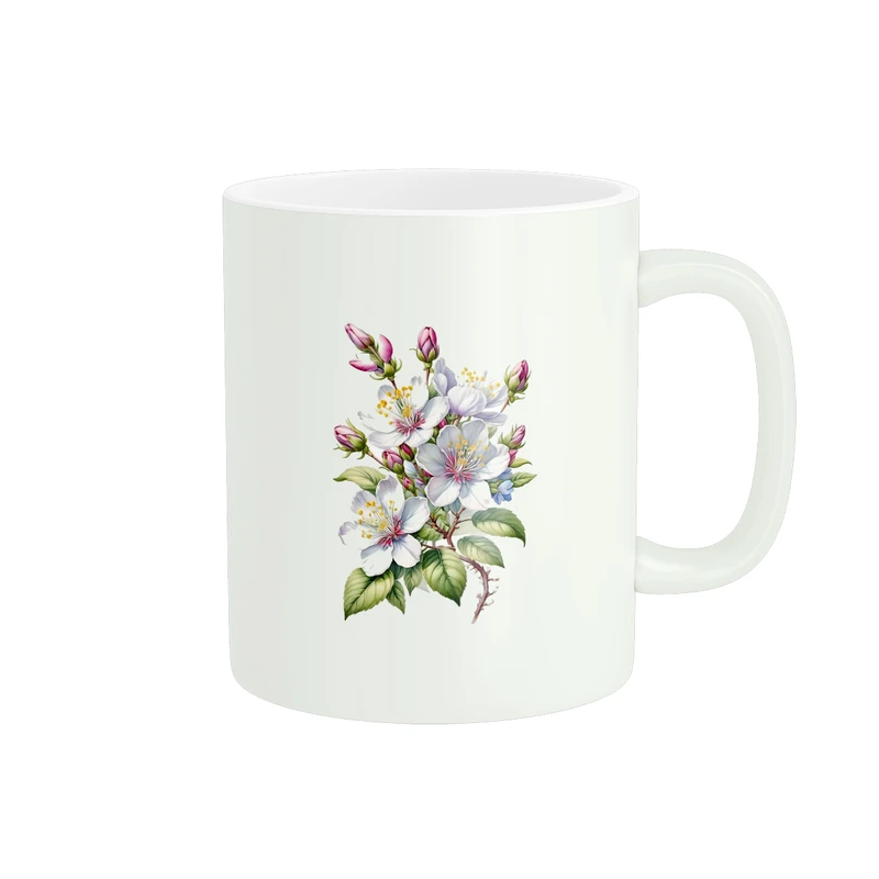 ماگ پاد آفرین طرح گل کد 505