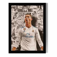 تابلو مدل دیواری طرح رونالدو | Ronaldo کد FD443