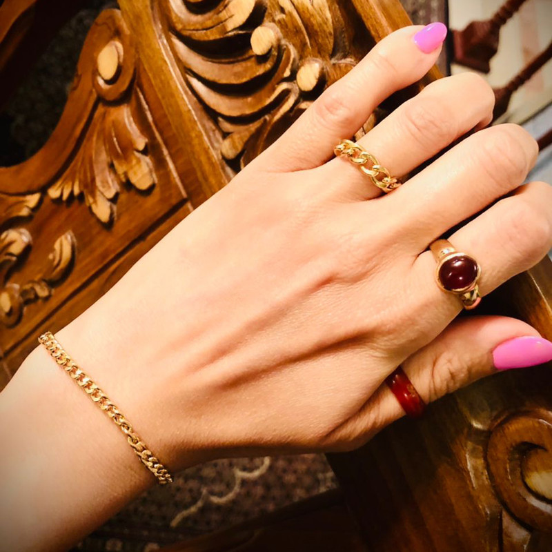 انگشتر طلا 18 عیار زنانه با طرح کارتیه دوست خوب مدل DK258-3 سایز 55 انگشتر طلا 18 عیار زنانه با طرح کارتیه دوست خوب مدل DK258-3 سایز 55