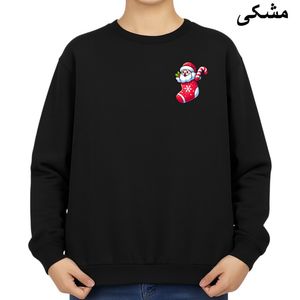 سویشرت زنانه مدل بابانوئل کریسمس کد v8 