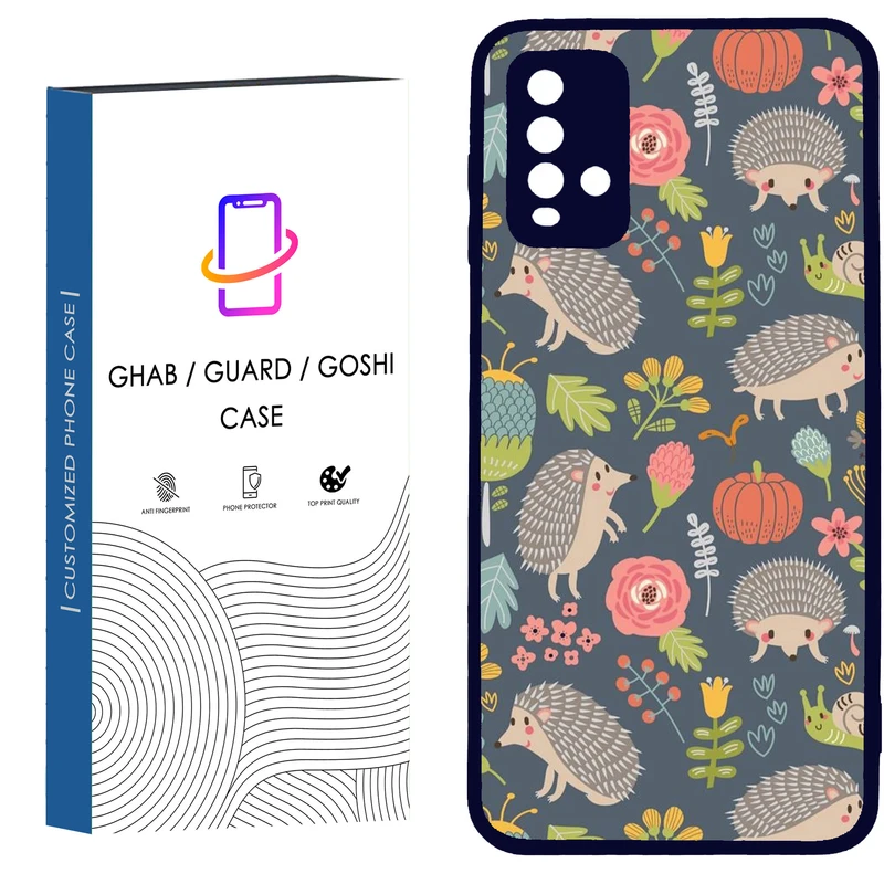 کاور قاب گارد گوشی طرح دخترانه کد - TPU - BN مناسب برای گوشی موبایل  شیائومی Redmi Note 9 4G / Redmi 9T