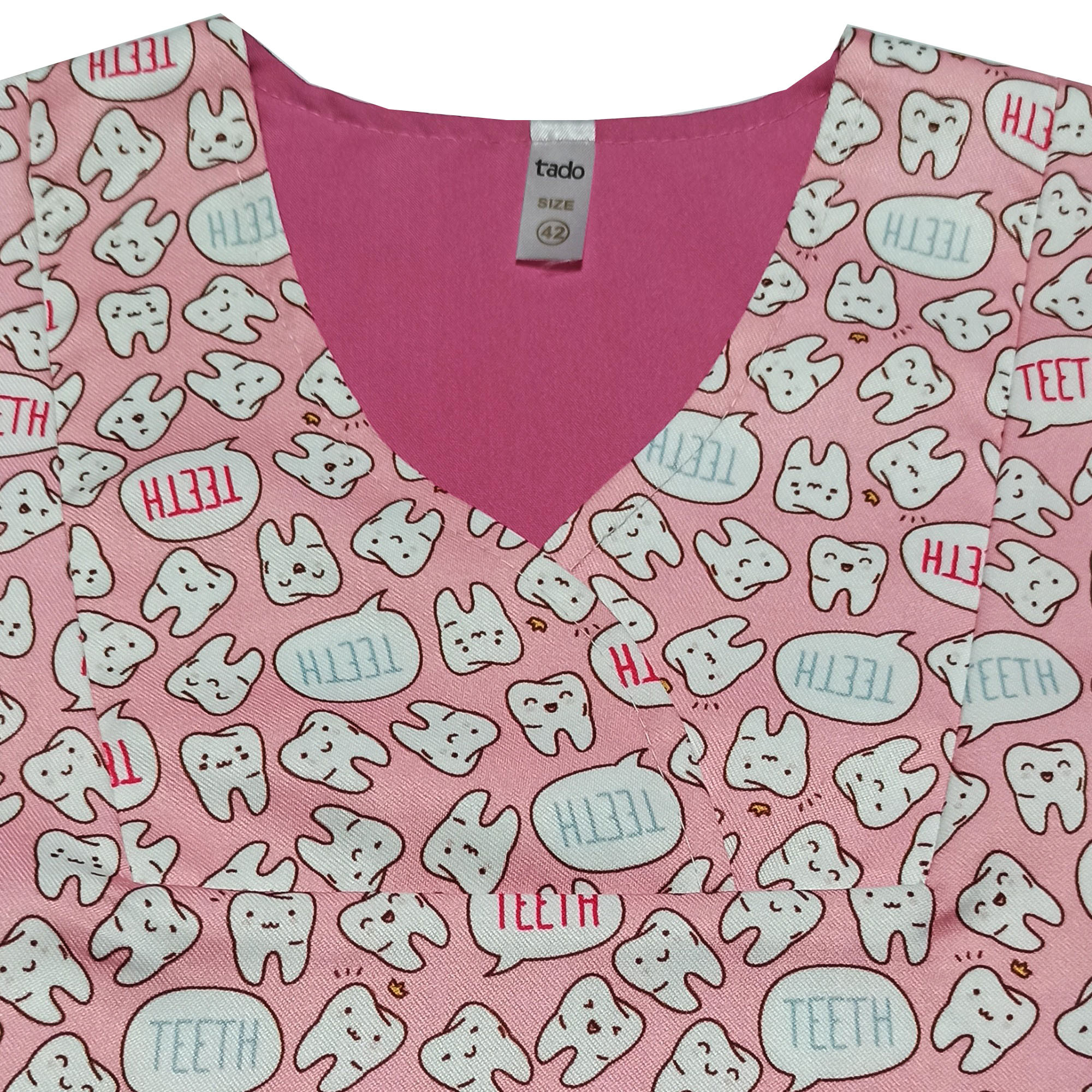 ست کلاه و روپوش پزشکی زنانه تادو مدل RO1906