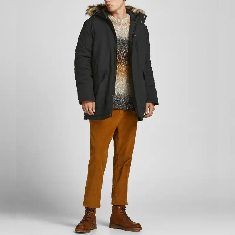 کاپشن مردانه جک اند جونز مدل 12192209