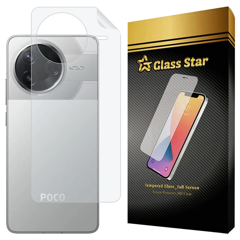 محافظ پشت گوشی گلس استار مدل GNAMB20 مناسب برای گوشی موبایل شیائومی Poco F7 Pro / Poco F7 Ultra / Redmi K80 / Redmi K80 Pro
