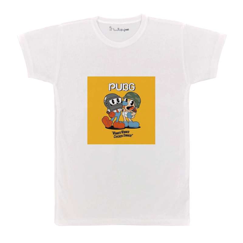 تی شرت بچگانه پرمانه طرح PUBG کد pmt.2779