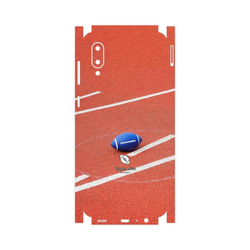 برچسب پوششی ماهوت مدل Rugby football-FullSkin مناسب برای گوشی موبایل سامسونگ Galaxy A02