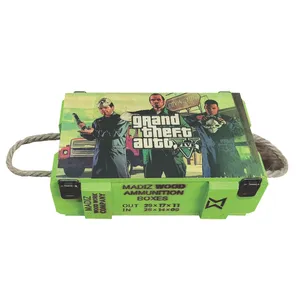 جعبه هدیه طرح GTA مدل جعبه مهمات  کد 03