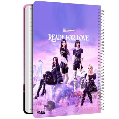 دفتر مشق مستر راد طرح بلک پینک کد 1728