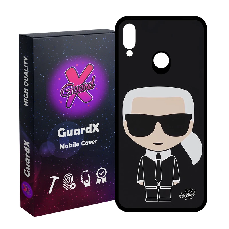 کاور گارد ایکس طرح کارل مدل Glass10425 مناسب برای گوشی موبایل هوآوی Y9 2019