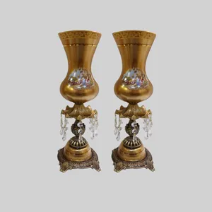  شمعدان کریستال سازان کد SH1006 بسته دو عددی