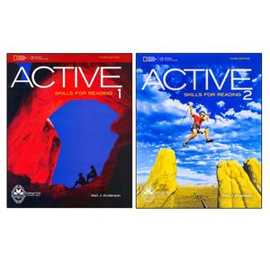 نقد و بررسی کتاب Active Skills For Reading اثر Neil J Anderson انتشارات اشتیاق نور جلد 1 و 2 توسط خریداران