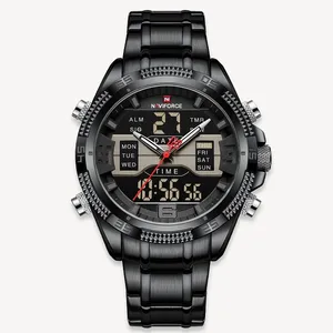 ساعت مچی عقربه‌ای مردانه نیوی فورس مدل 9201BK