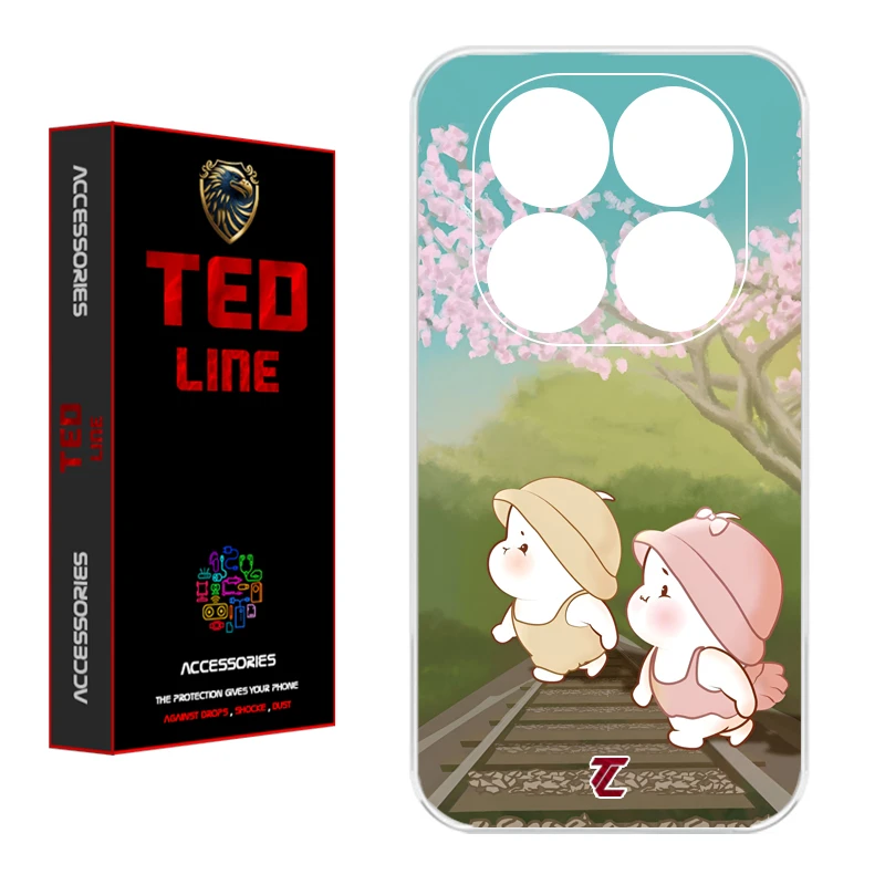 کاور تدلاین طرح جوجو و سوسو کد 1156 مناسب برای گوشی موبایل شیائومی Redmi Note 14 Pro Plus 5G