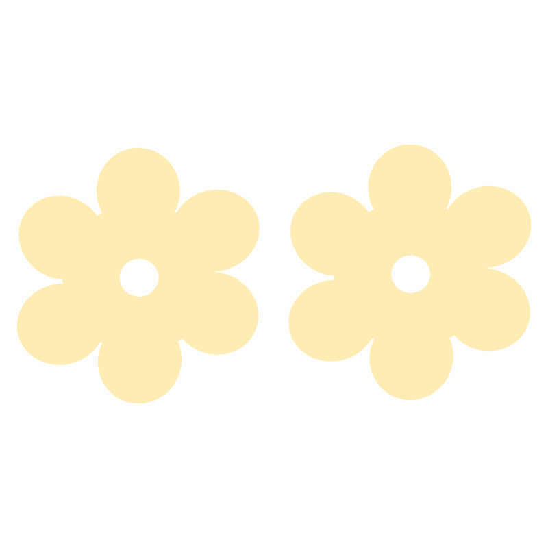 گوشواره طلا 18 عیار زنانه کرابو طرح گل مدل Kr5148