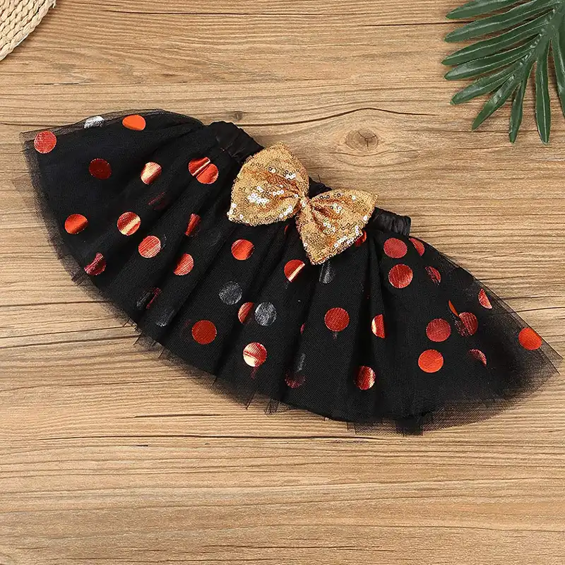 ست 4 تکه لباس نوزادی مدل هالووین توتو