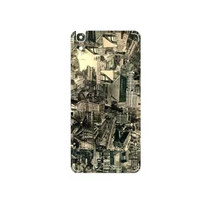 MAHOOT Collage of Skyscraper Cover Sticker for Huawei Y6 2015
