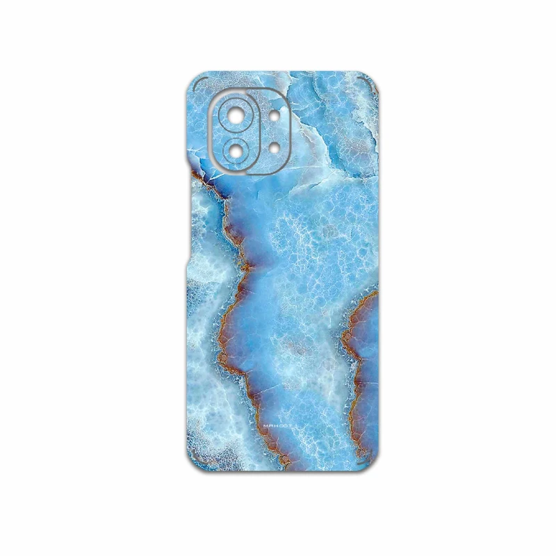 برچسب پوششی ماهوت مدل Blue-Ocean-Marble مناسب برای گوشی موبایل شیائومی Mi 11 5G