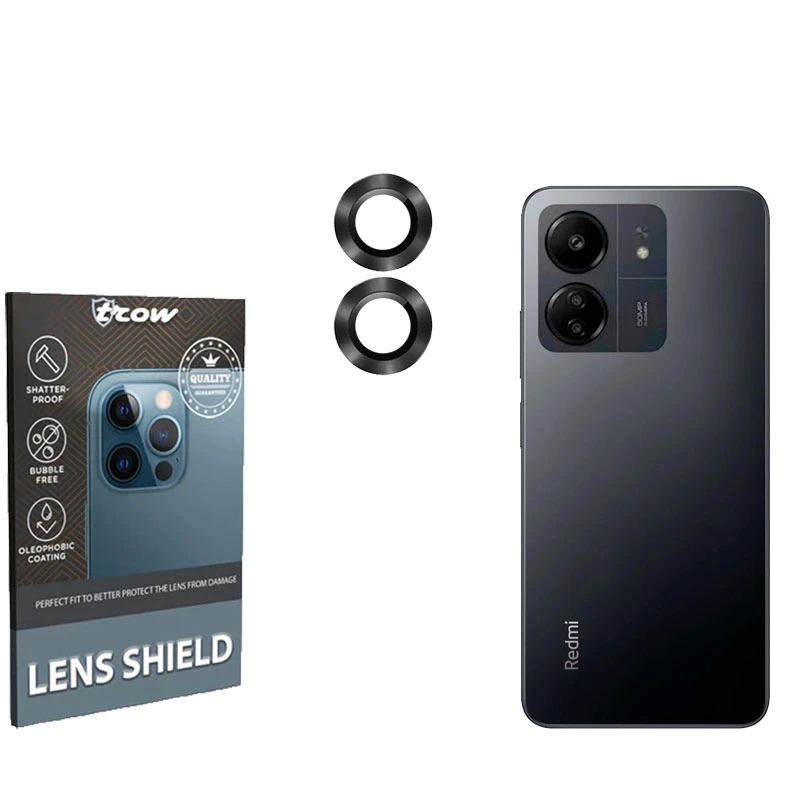 محافظ لنز دوربین ترو مدل ساده مناسب برای گوشی موبایل شیائومی Redmi 13C