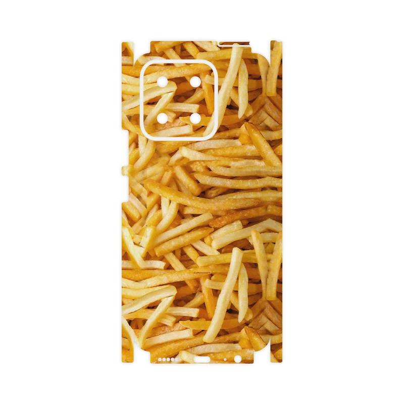 برچسب پوششی ماهوت مدل French fries-FullSkin مناسب برای گوشی موبایل آنر X5b Plus