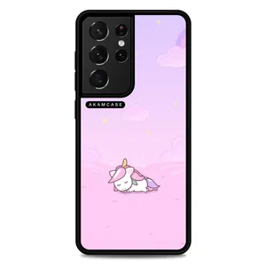 AKAM AMCWSGS21U-UNICORN9 Cover For Samsung Galaxy S21 Ultra