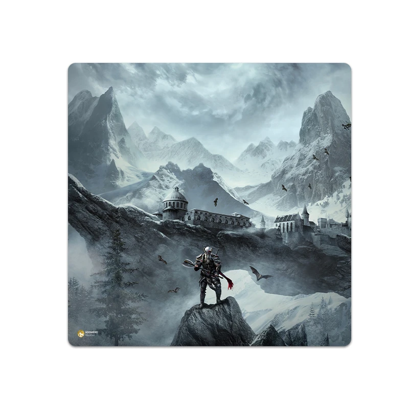 ماوس پد هومرو مدل NX563 طرح بازی The Elder Scrolls سایز 40x40 سانتی‌متر