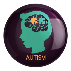 پیکسل خندالو طرح اتیسم Autism کد 26740 مدل بزرگ