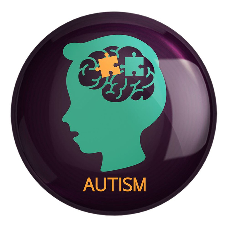 پیکسل خندالو طرح اتیسم Autism کد 26740 مدل بزرگ