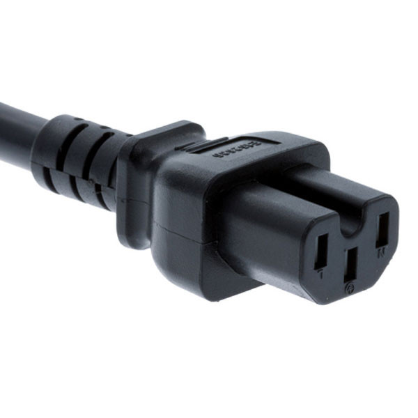 کابل برق 3 پین منبع تغذیه بافو مدل EU-C15 3Cx1.5MM طول 3 متر