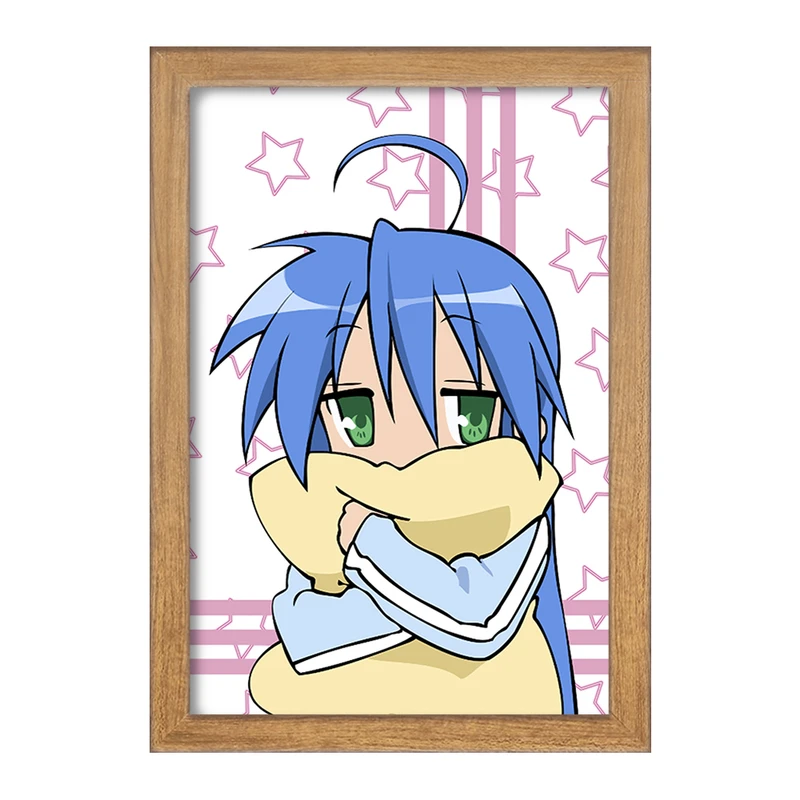 تابلو خندالو مدل ایزومی انیمه ستاره خوش شانس Lucky Star  کد 23608