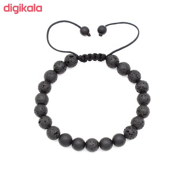 دستبند مدل سنگ آتشفشانی lava259