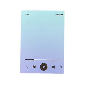 کاغذ یادداشت چسب دار مدل موزیک پلیر