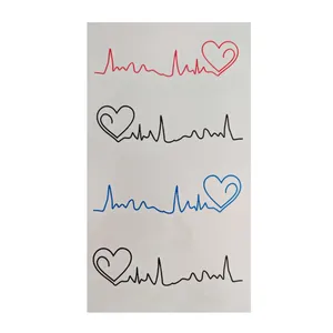 تتو موقت طرح ضربان قلب کد 86