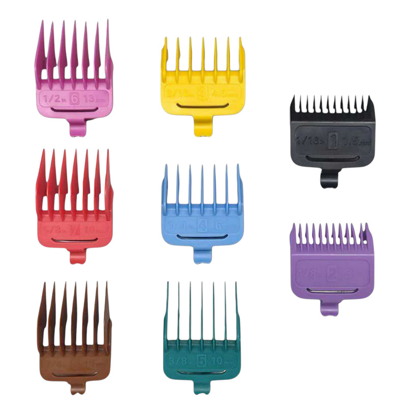 ست شانه ماشین اصلاح وی جی ار مدل 890 مجموعه 8 عددی