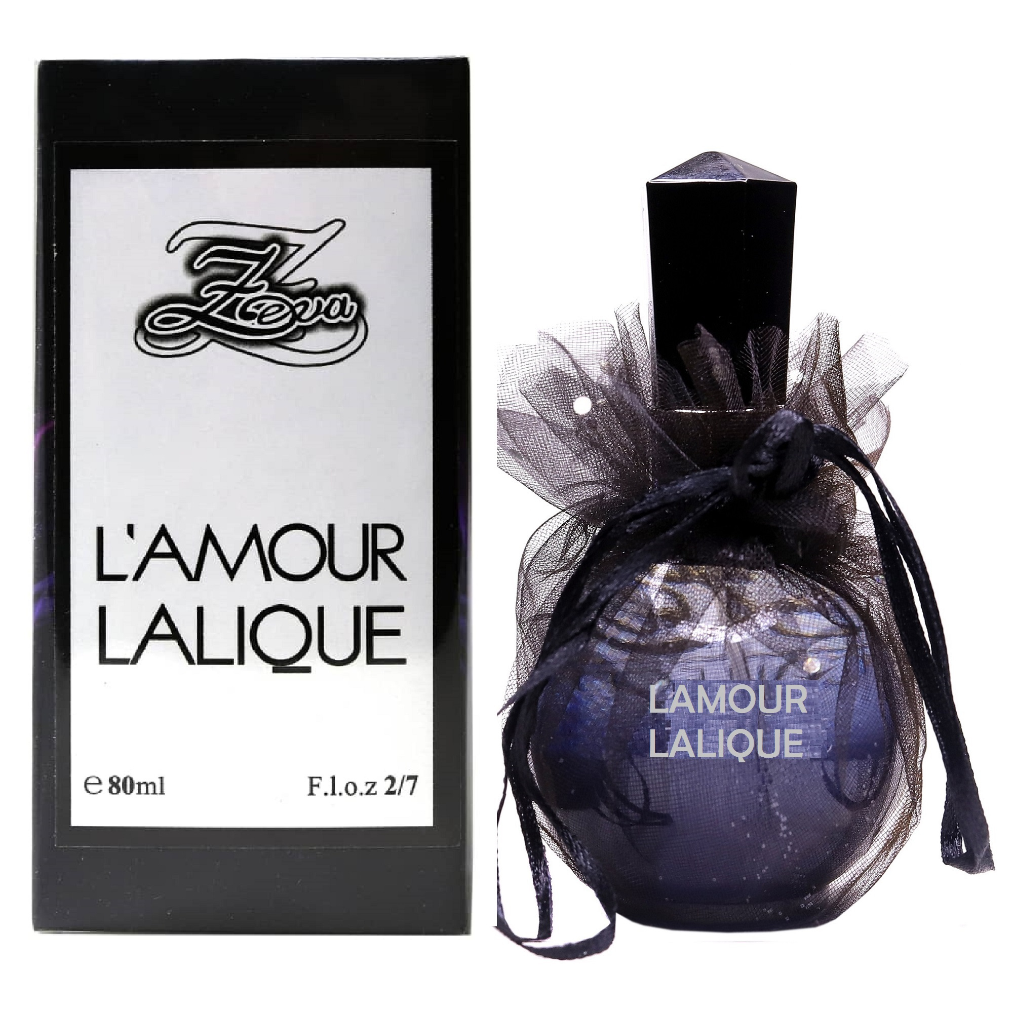 ادو پرفیوم زنانه زوا مدل LAMOUR Lalique حجم 80 میلی لیتر