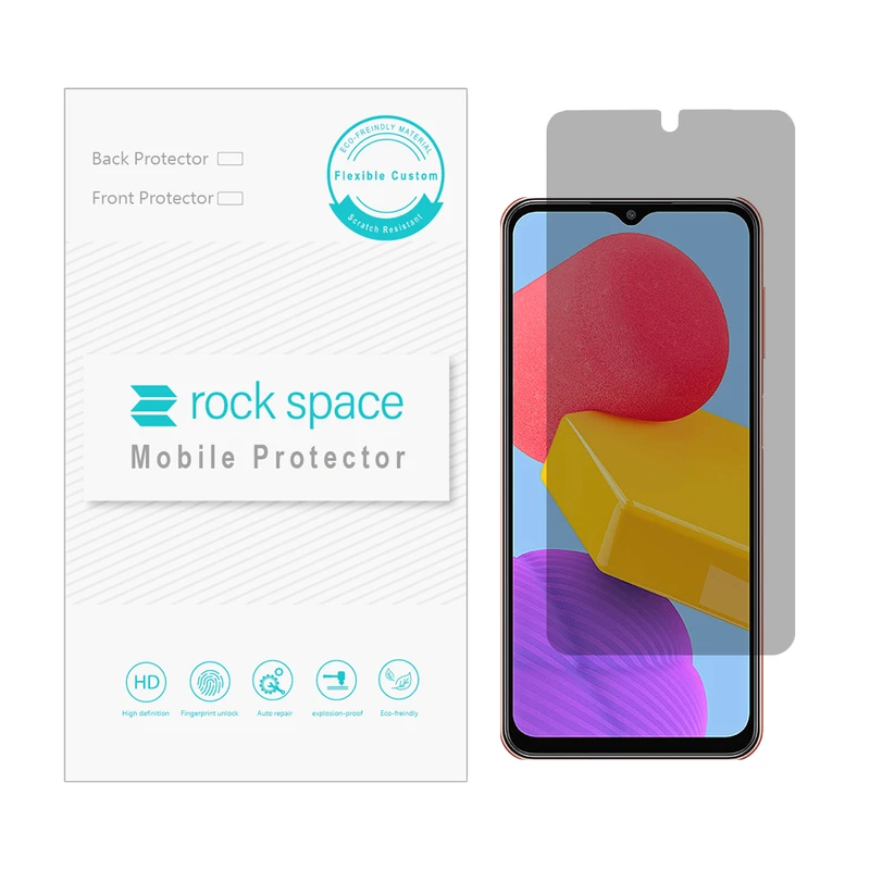 محافظ صفحه نمایش حریم شخصی راک اسپیس کد PRV مناسب برای گوشی موبایل سامسونگ Galaxy M13