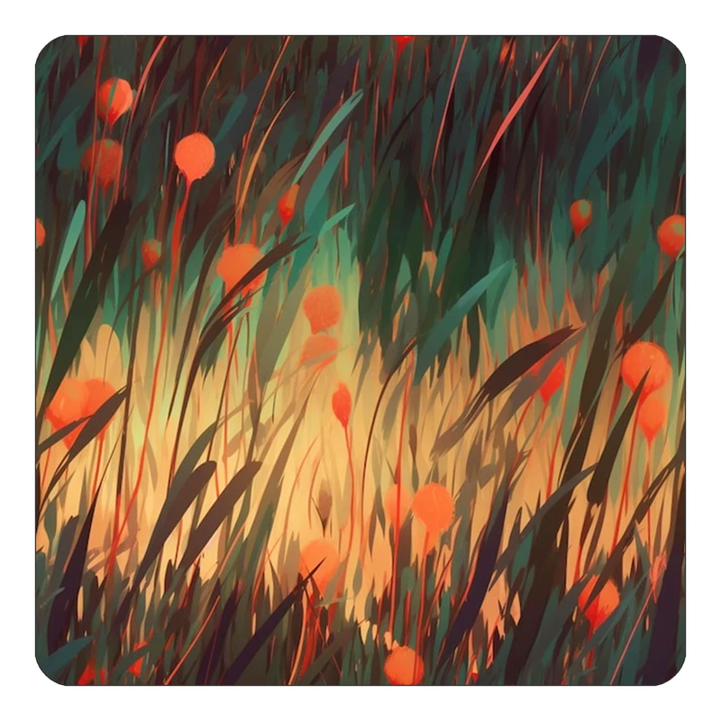 مگنت کاکتی طرح نقاشی رنگ روغن مدل mp73303