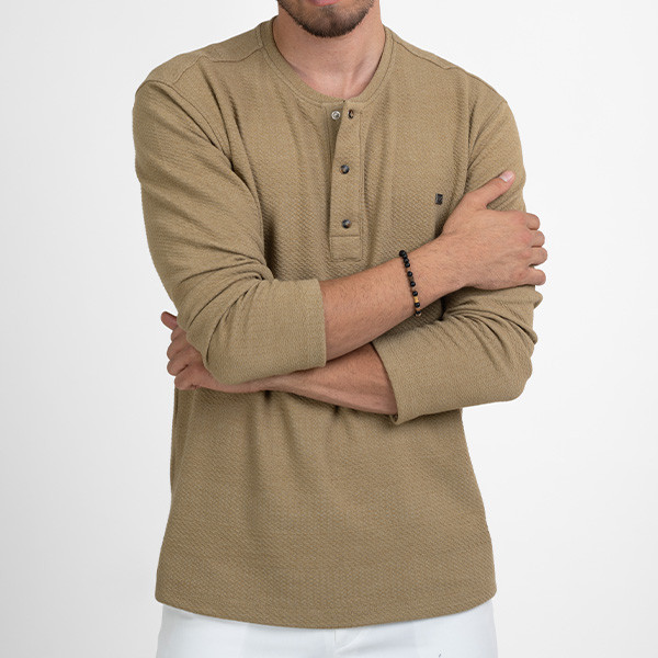 تی شرت آستین بلند مردانه ام کی کالکشن