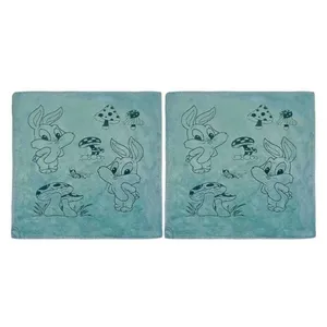 دستمال آشپزخانه مدل رابیت مجموعه 2 عددی