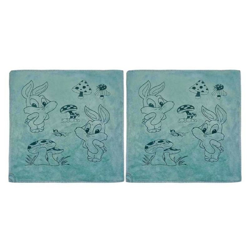 دستمال آشپزخانه مدل رابیت مجموعه 2 عددی